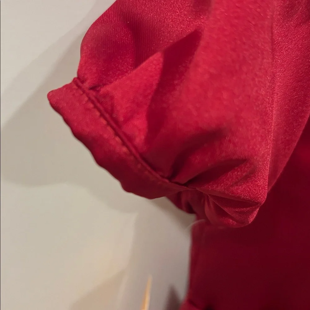 New! Gymboree red satin dress size 4t